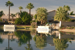 Homes in a Lake Subdivsion